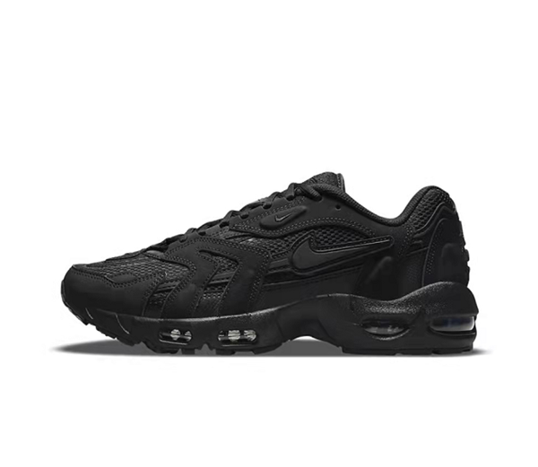 Men's Hot sale Running weapon Air Max 96 Black Shoes 001
